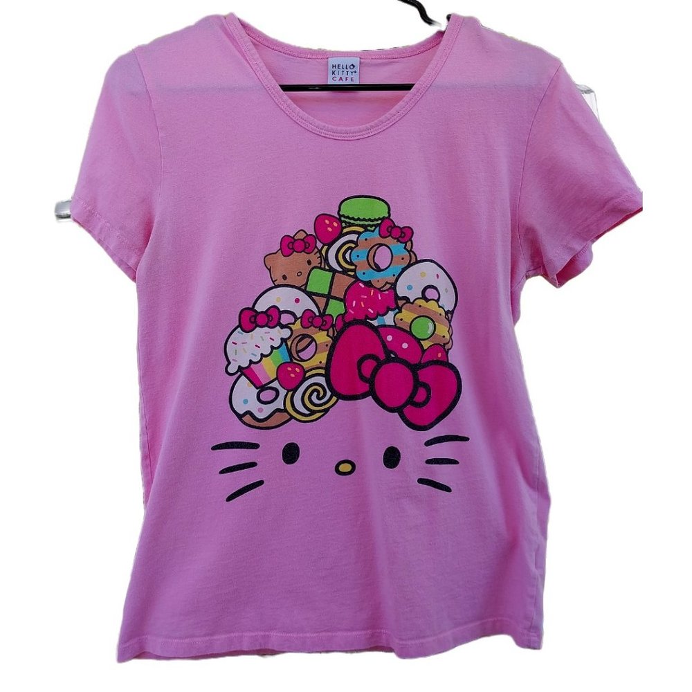 Sanrio Hello Kitty Cafe Pink Shirt